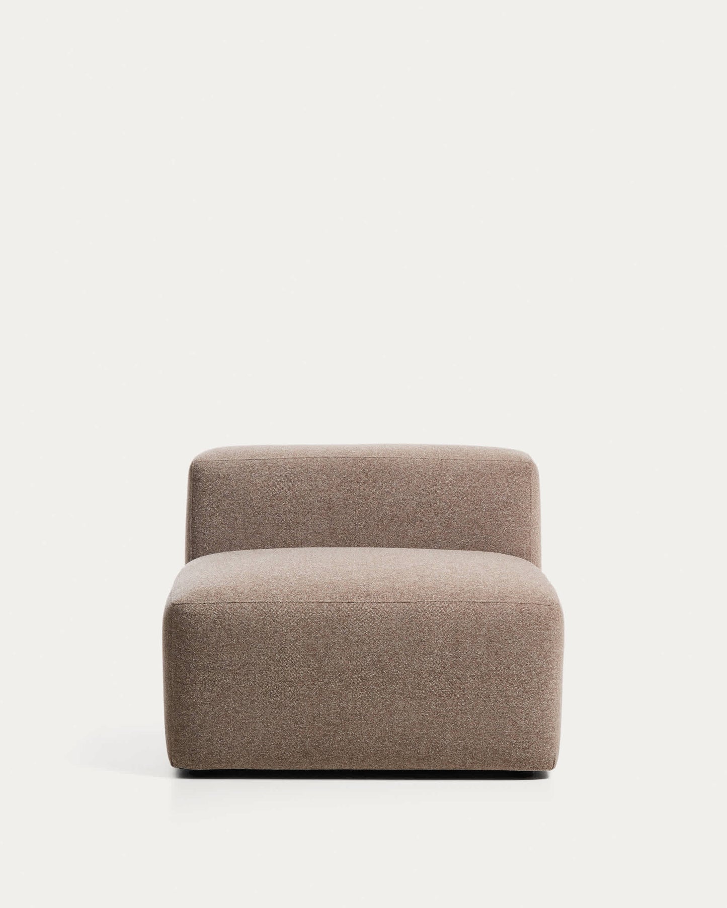 Pouf Blok in ciniglia marrone 90 cm FSC Mix Credit