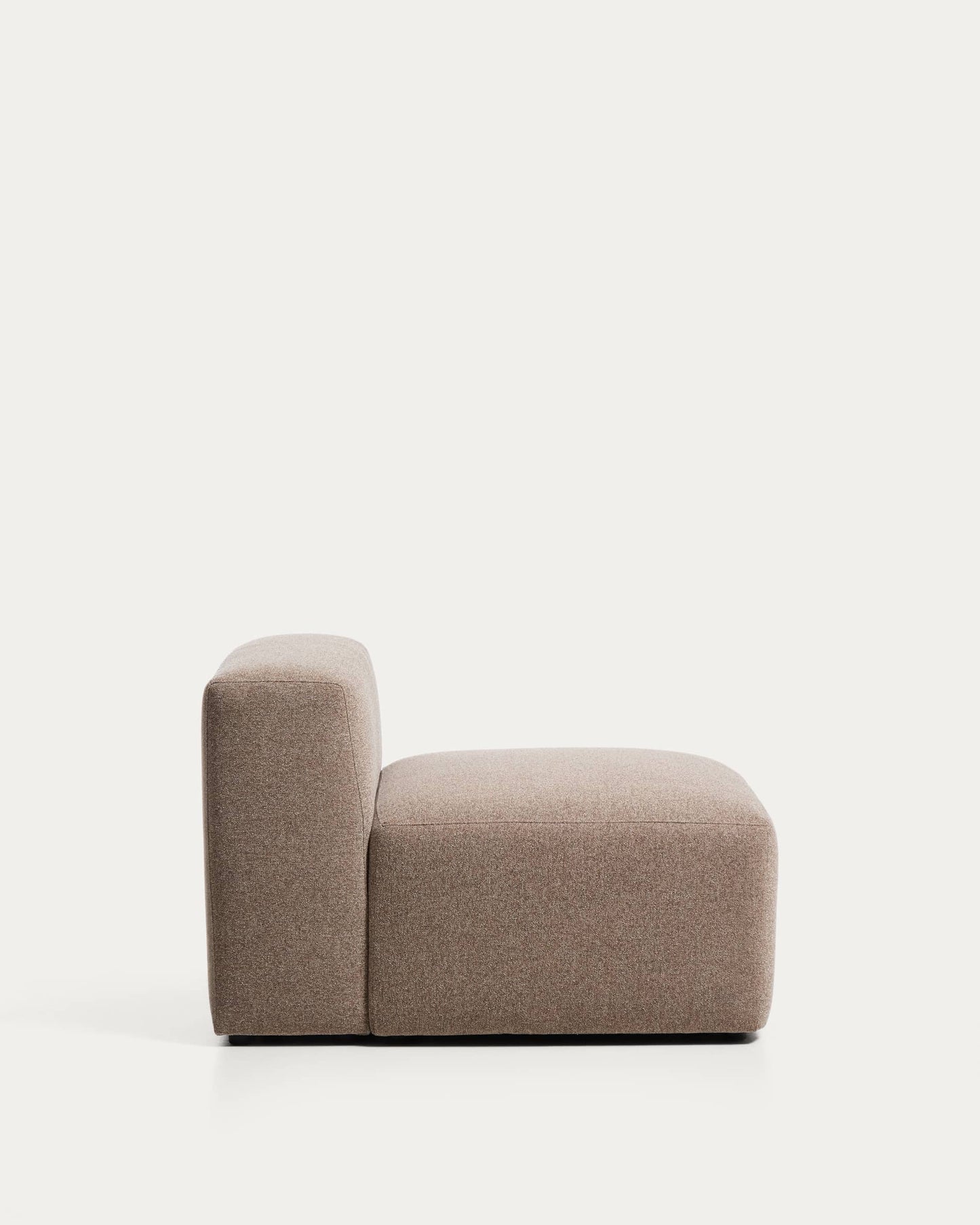 Pouf Blok in ciniglia marrone 90 cm FSC Mix Credit