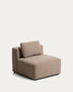 Pouf Blok in ciniglia marrone 90 cm FSC Mix Credit
