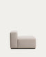 Poltrona Blok in ciniglia beige 90 cm FSC Mix Credit