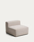 Poltrona Blok in ciniglia beige 90 cm FSC Mix Credit