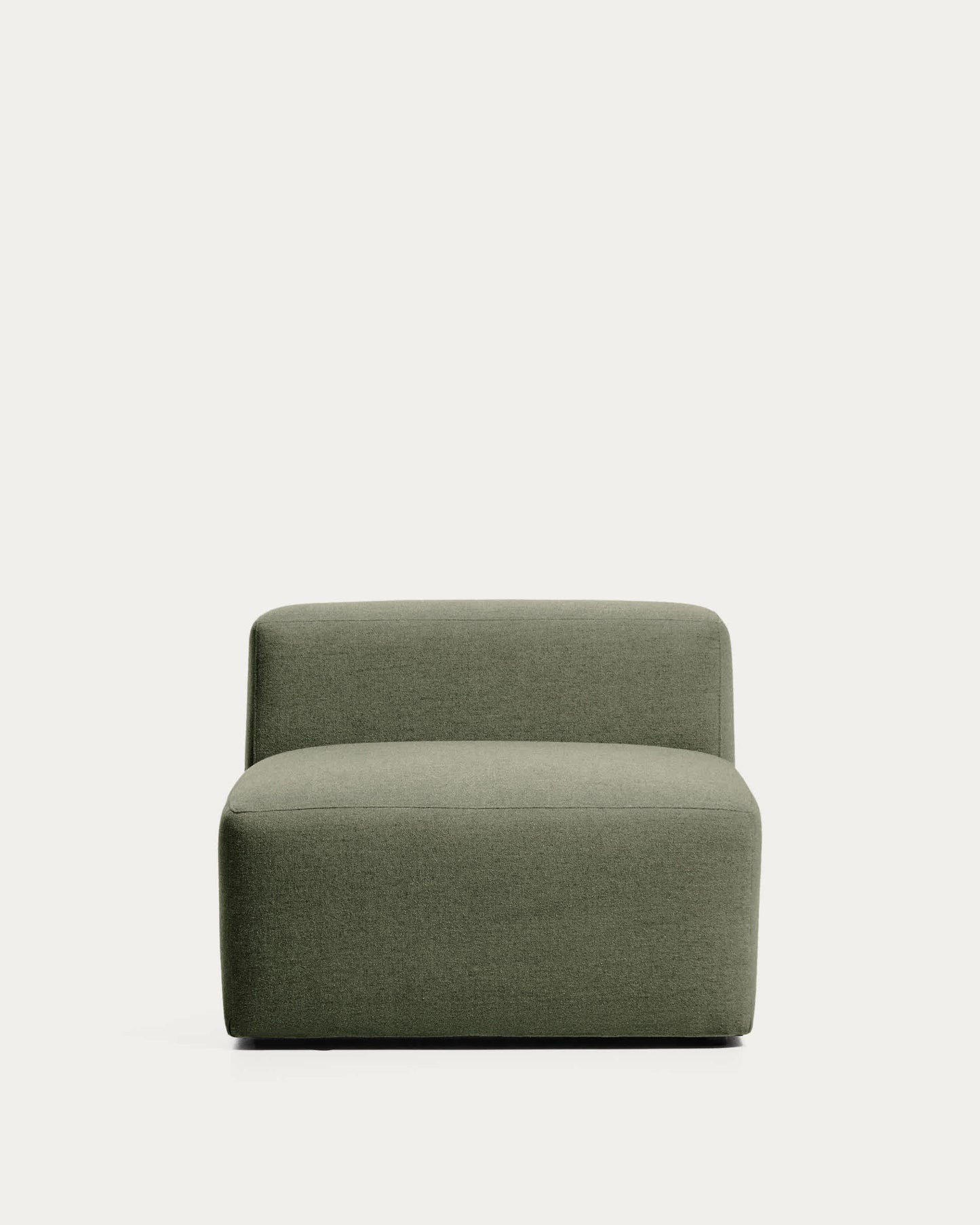 Poltrona Blok in ciniglia verde muschio 90 cm FSC Mix Credit