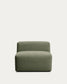 Poltrona Blok in ciniglia verde muschio 90 cm FSC Mix Credit