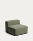 Poltrona Blok in ciniglia verde muschio 90 cm FSC Mix Credit