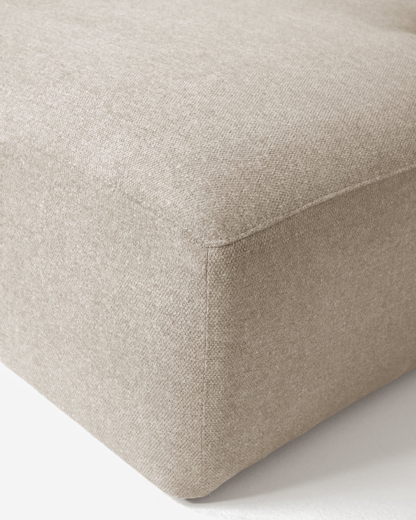 Divano Blok 4 posti chaise longue destra beige 330 cm