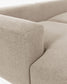 Divano Blok 2 posti chaise longue sinistra beige 240 cm