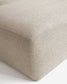 Divano Blok 2 posti chaise longue sinistra beige 240 cm