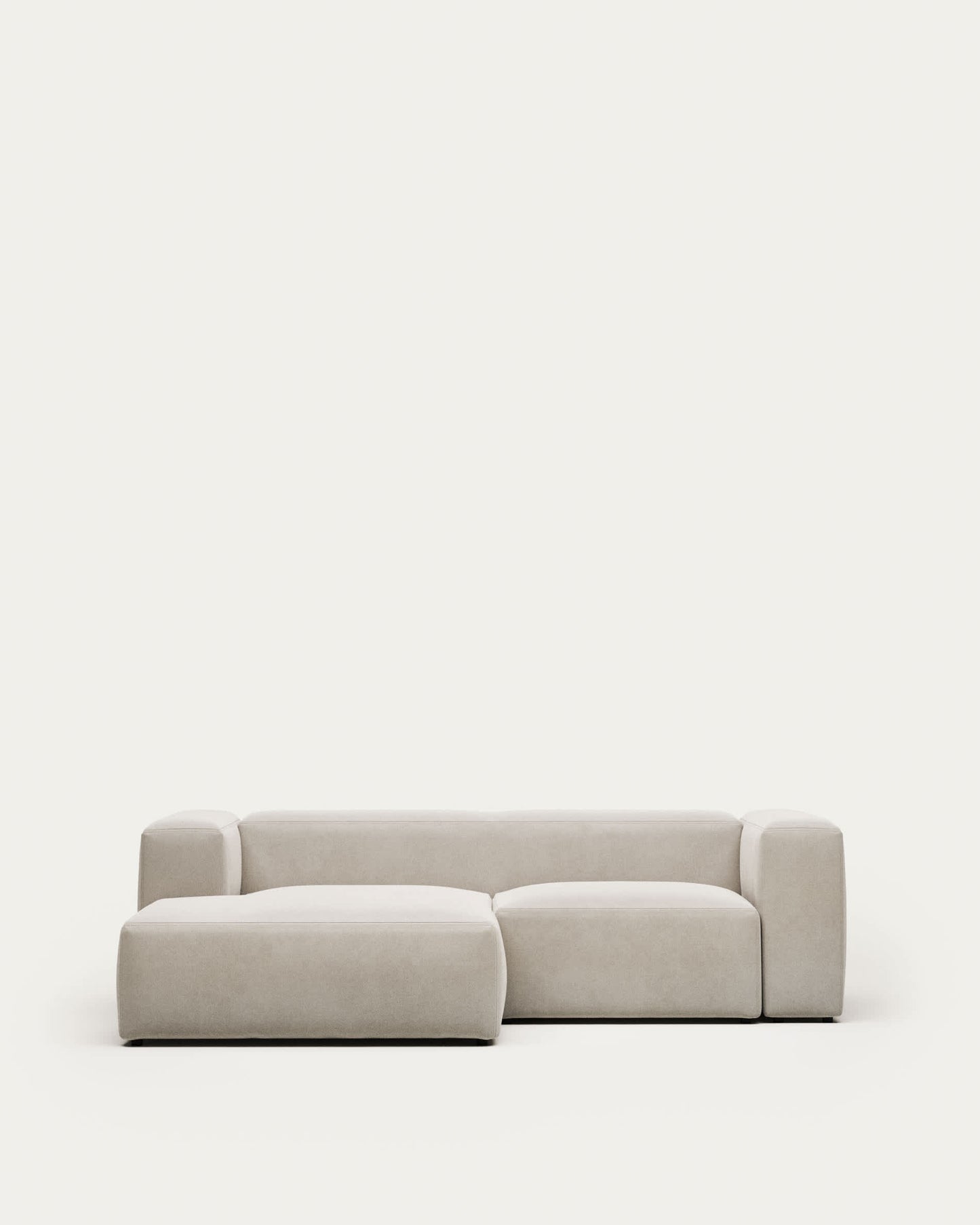 Divano Blok 2 posti chaise longue sinistra beige 240 cm