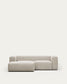 Divano Blok 2 posti chaise longue sinistra beige 240 cm