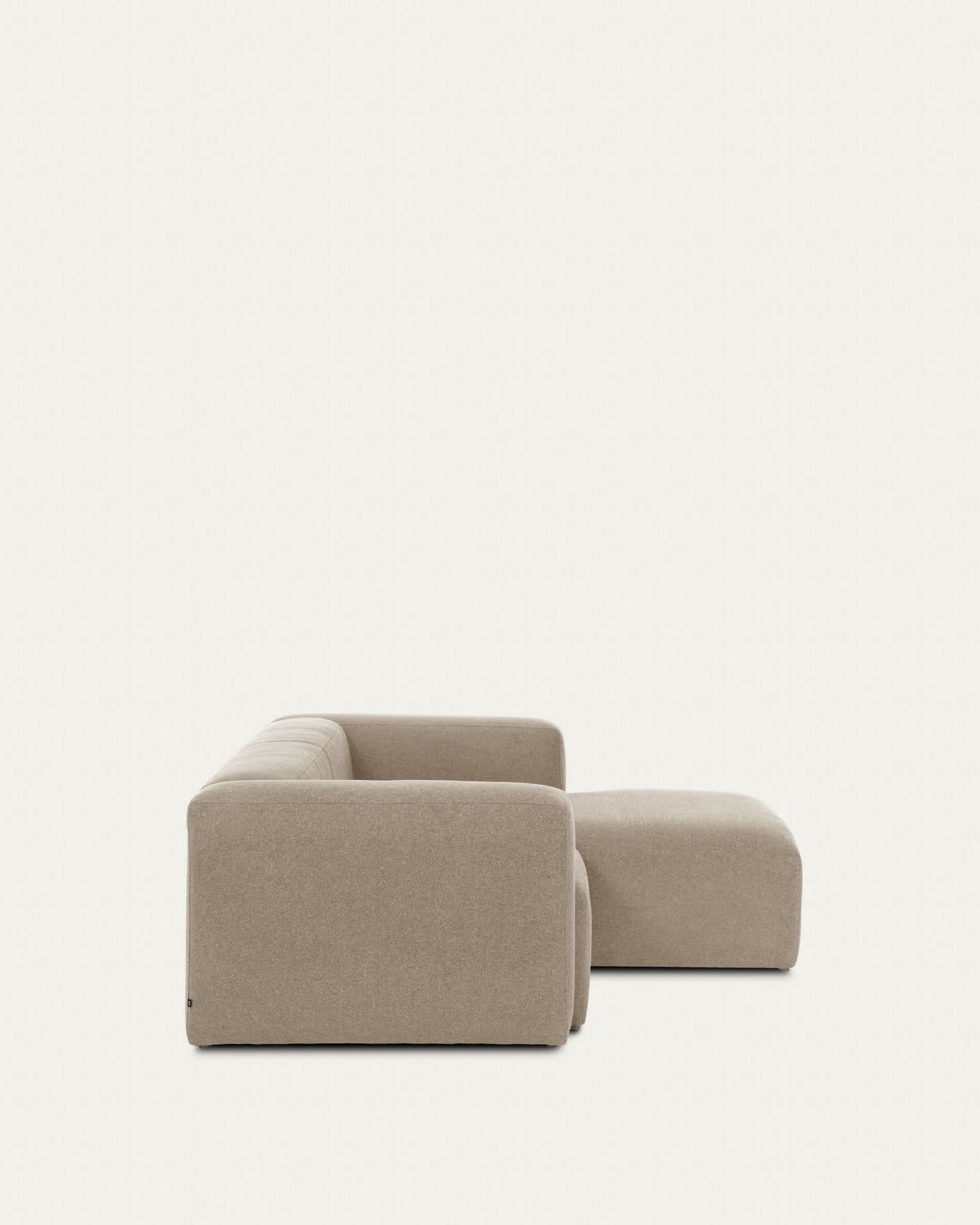 Divano Blok 2 posti chaise longue sinistra beige 240 cm