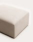 Pouf Blok 90 x 70 cm beige