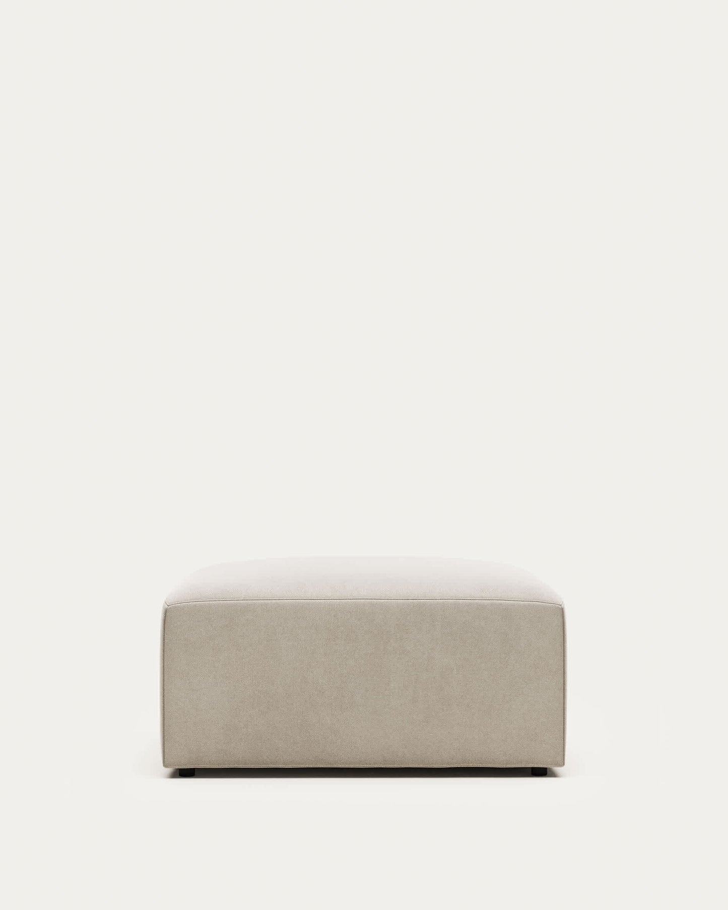 Pouf Blok 90 x 70 cm beige