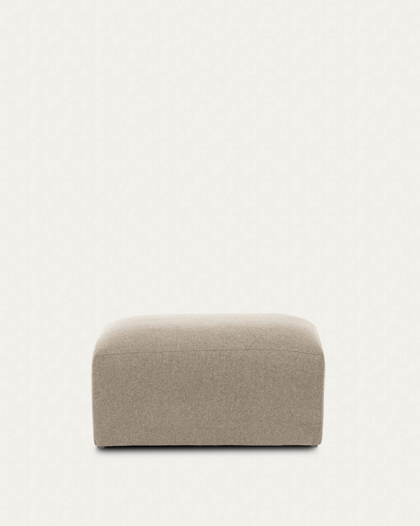 Pouf Blok 90 x 70 cm beige