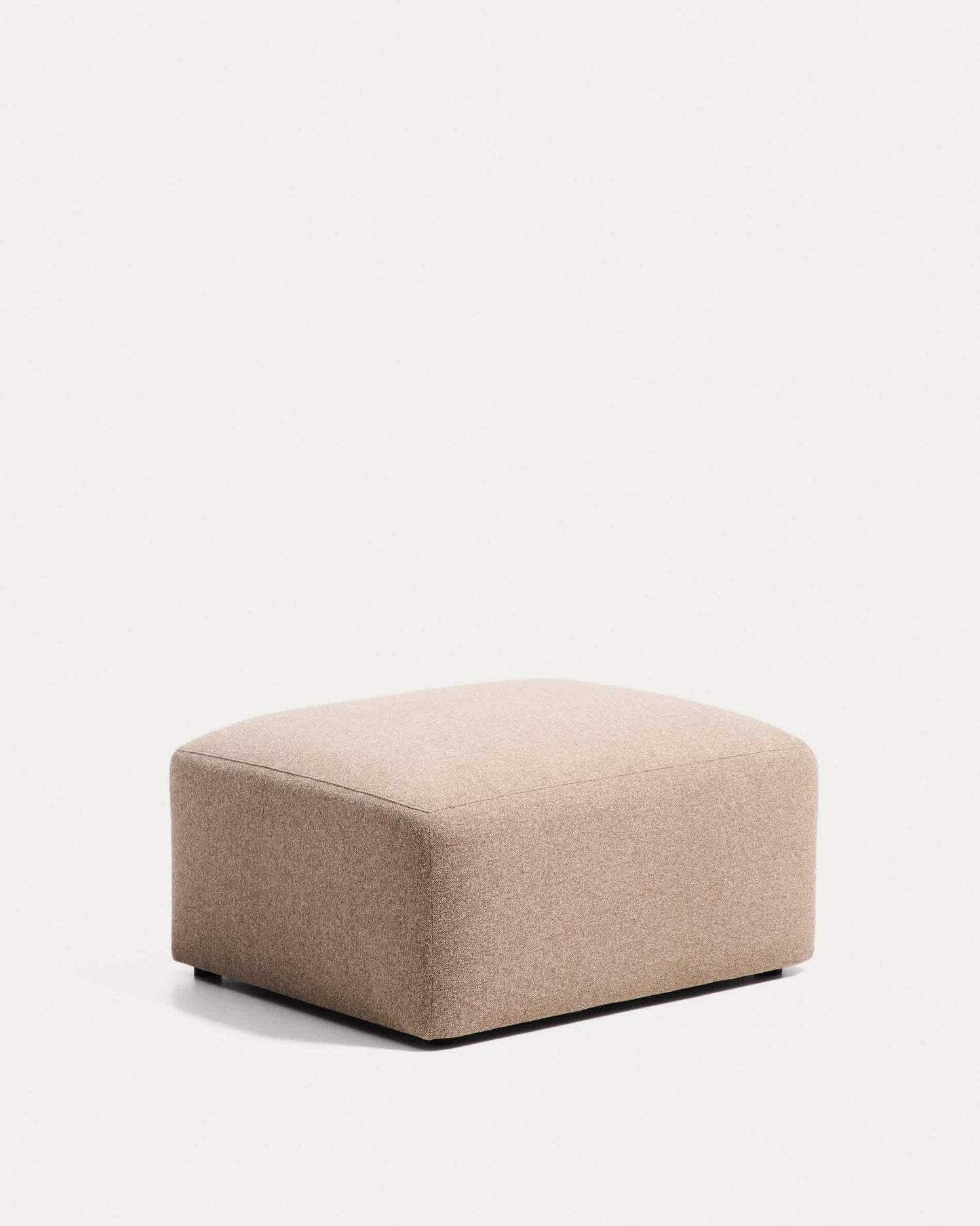 Poggiapiedi Blok in ciniglia marrone 90 x 74 cm FSC Mix Credit