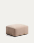 Poggiapiedi Blok in ciniglia marrone 90 x 74 cm FSC Mix Credit