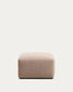 Poggiapiedi Blok in ciniglia marrone 90 x 74 cm FSC Mix Credit