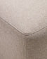 Poggiapiedi Blok in ciniglia beige 90 x 74 cm FSC Mix Credit