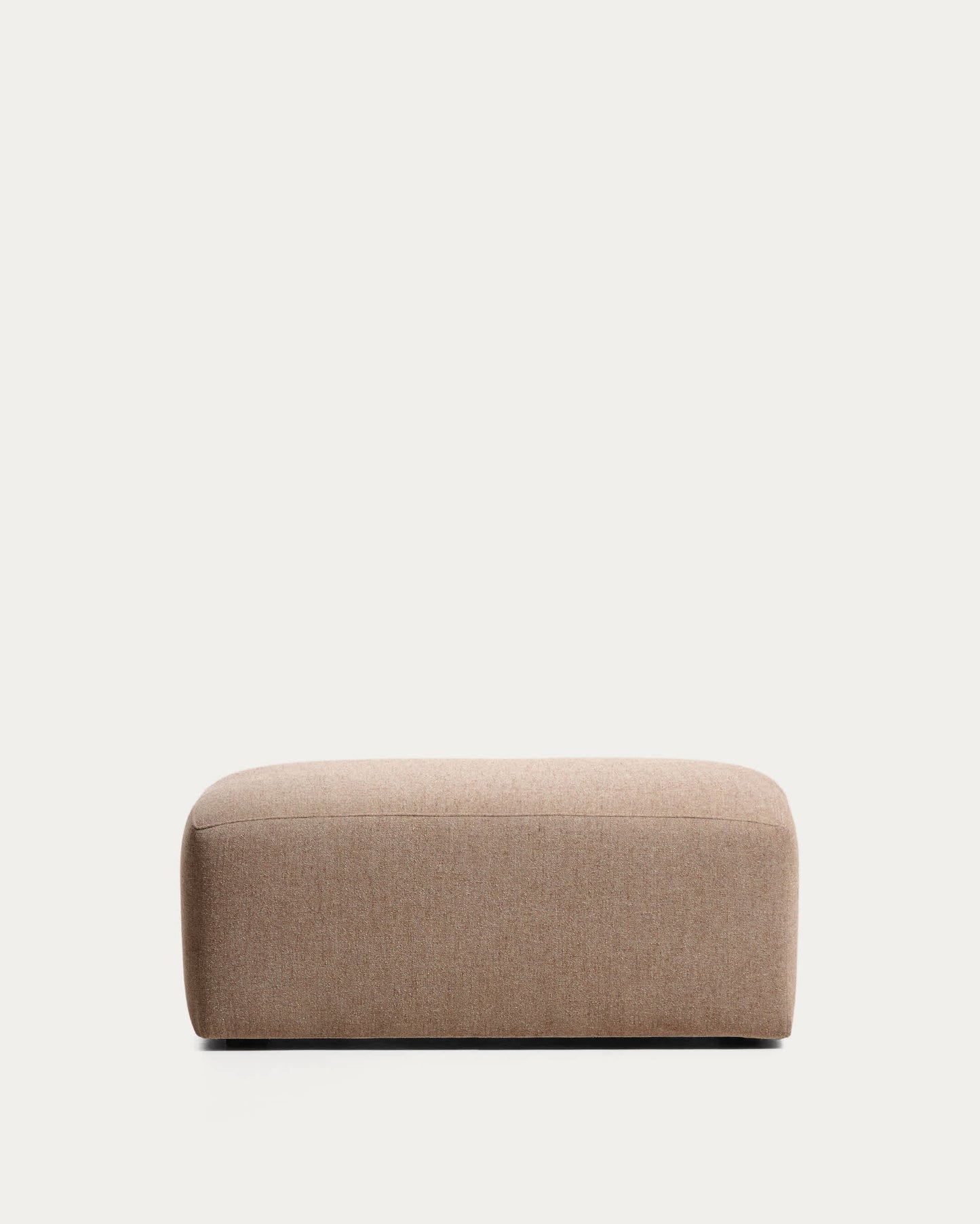 Pouf terminale Blok in ciniglia marrone 60x104 cm FSC Mix Credit