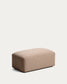 Pouf terminale Blok in ciniglia marrone 60x104 cm FSC Mix Credit