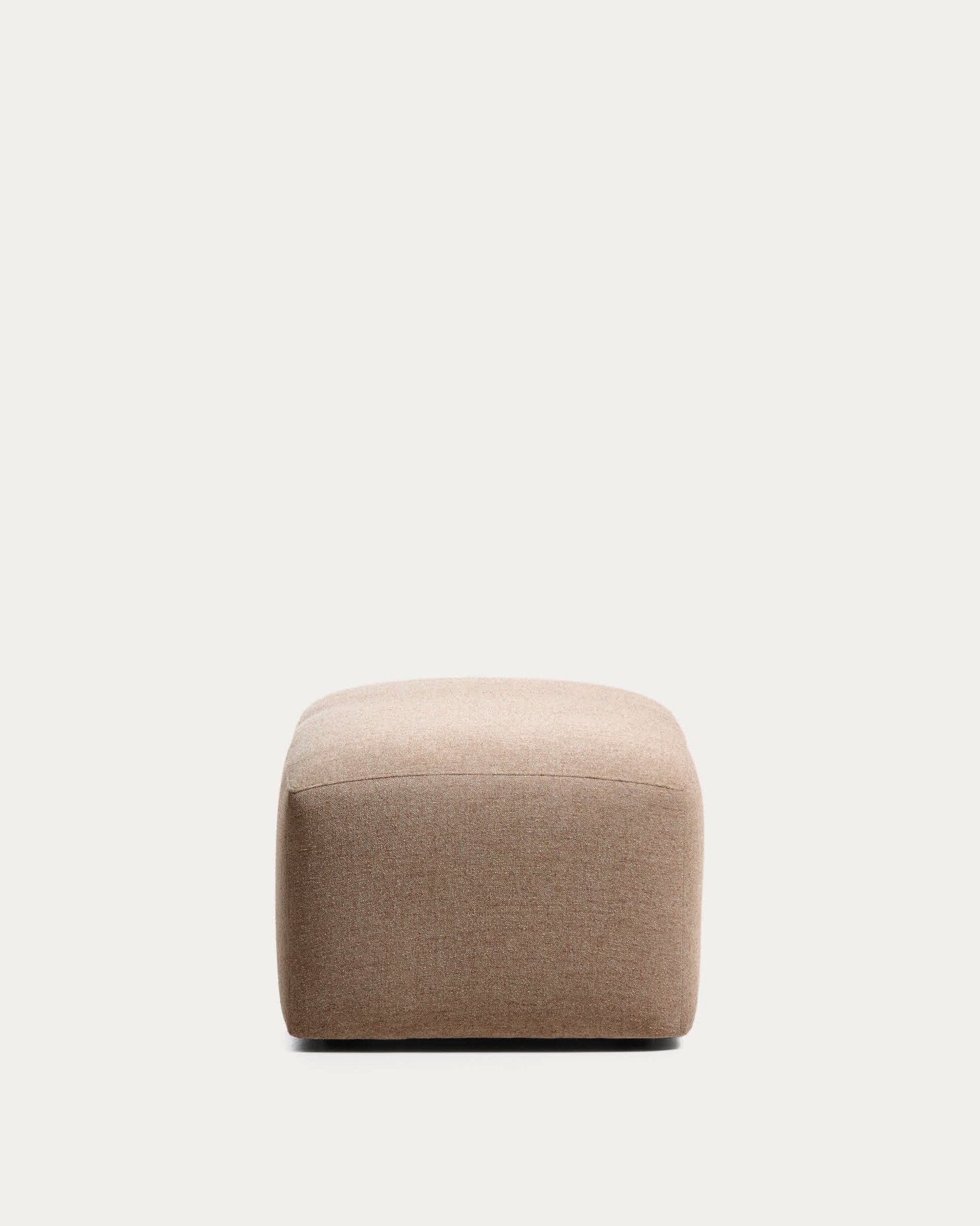 Pouf terminale Blok in ciniglia marrone 60x104 cm FSC Mix Credit