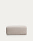 Pouf terminale Blok in ciniglia beige 60x104 cm FSC Mix Credit