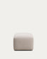Pouf terminale Blok in ciniglia beige 60x104 cm FSC Mix Credit