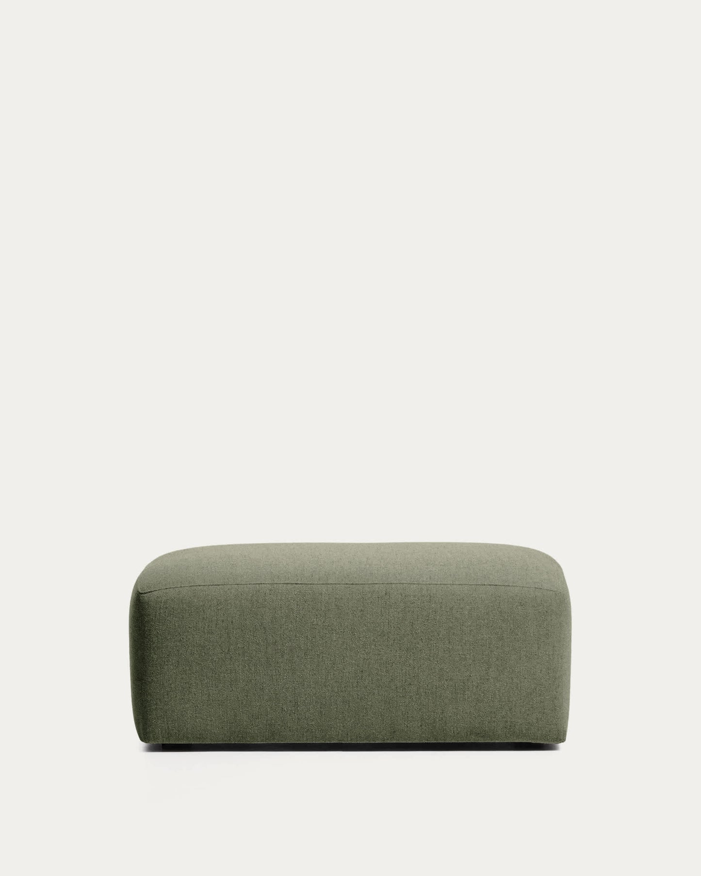 Pouf terminale Blok in ciniglia verde 60x104 cm FSC Mix Credit
