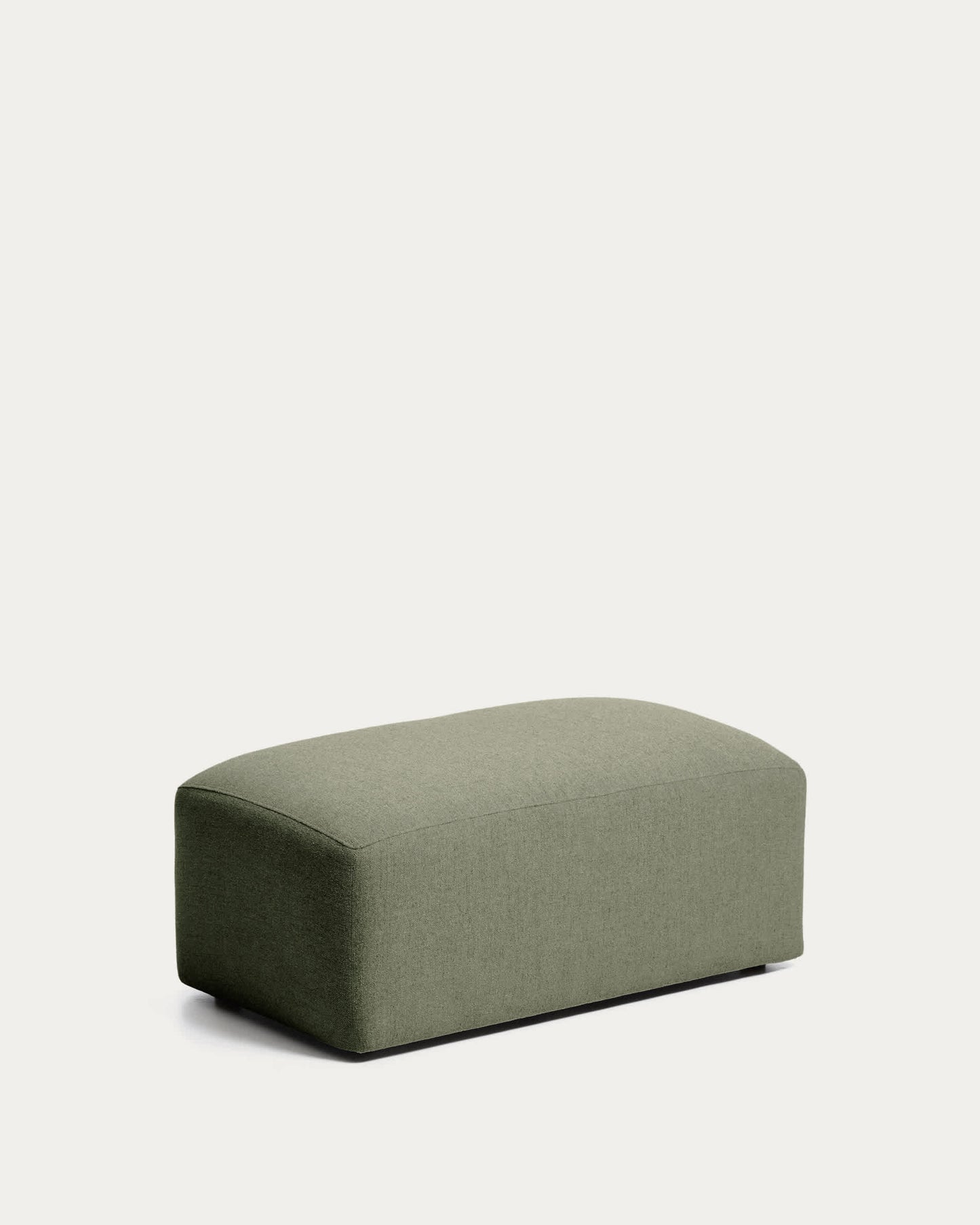 Pouf terminale Blok in ciniglia verde 60x104 cm FSC Mix Credit