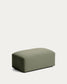 Pouf terminale Blok in ciniglia verde 60x104 cm FSC Mix Credit