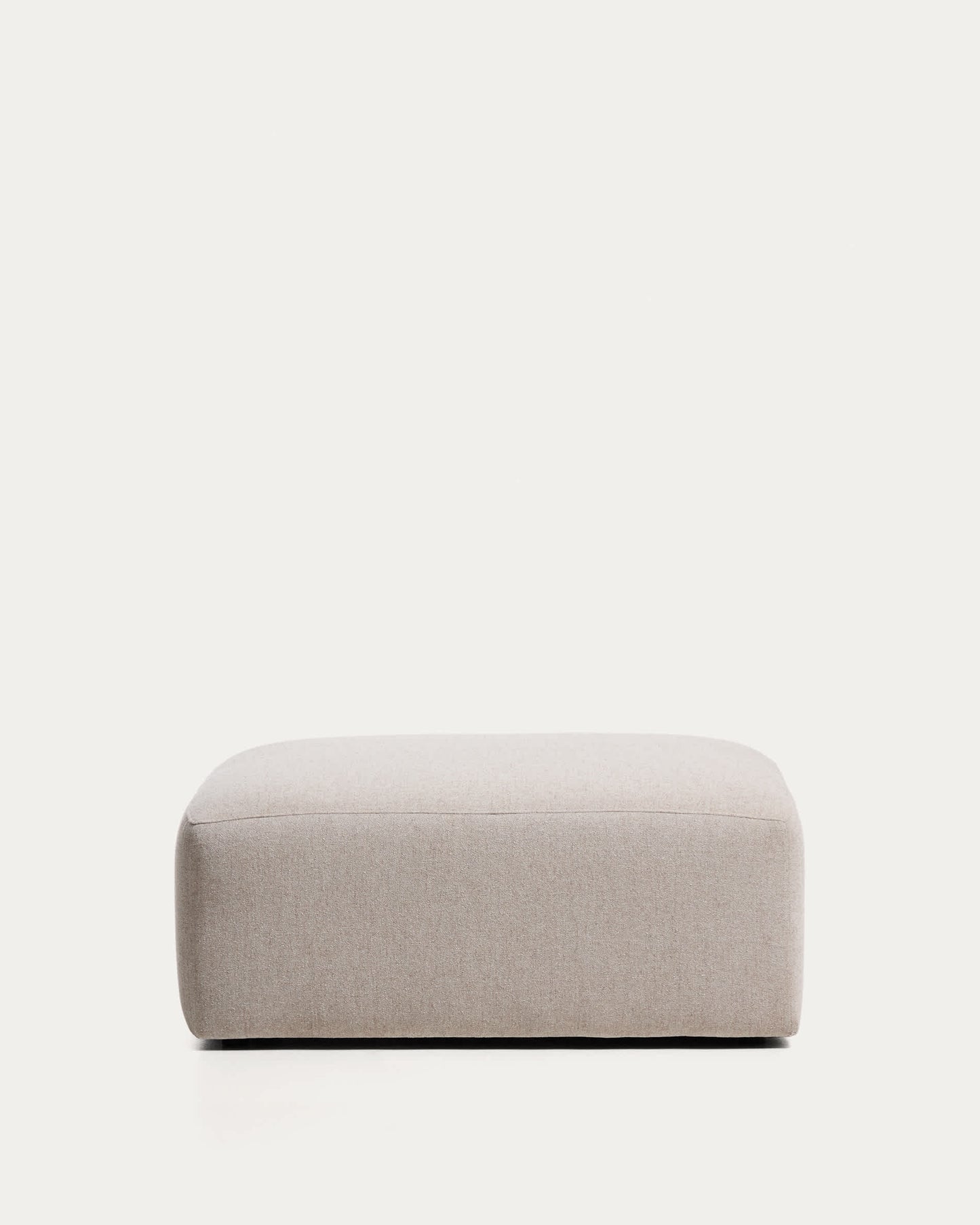 Pouf terminale Blok in ciniglia beige 90x104 cm FSC Mix Credit