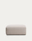 Pouf terminale Blok in ciniglia beige 90x104 cm FSC Mix Credit