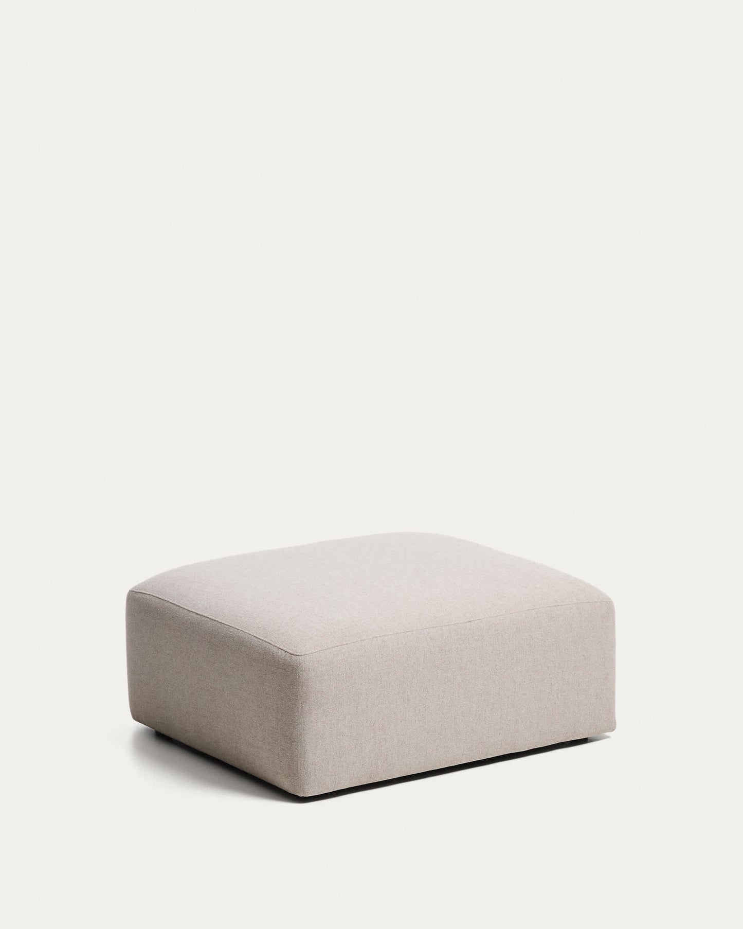 Pouf terminale Blok in ciniglia beige 90x104 cm FSC Mix Credit