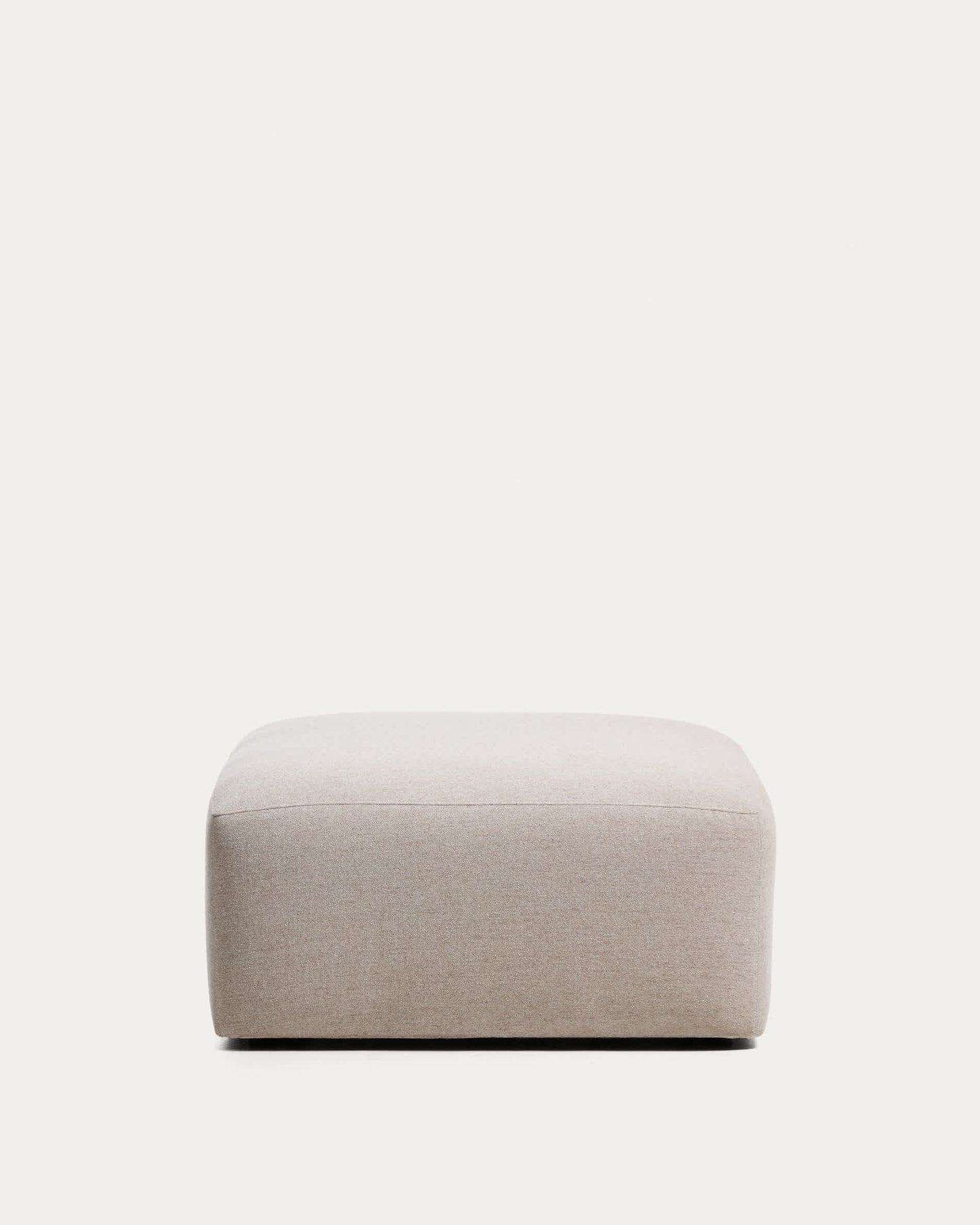 Pouf terminale Blok in ciniglia beige 90x104 cm FSC Mix Credit