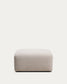 Pouf terminale Blok in ciniglia beige 90x104 cm FSC Mix Credit