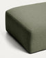 Pouf terminale Blok in ciniglia verde 90x104 cm FSC Mix Credit