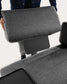 Divano Compo 3 posti grigio scuro 232 cm