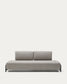 Modulo Compo 3 posti beige grigiastro 232 cm