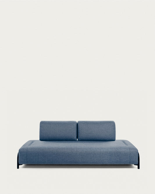 Modulo Compo 3 posti blu 232 cm
