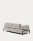 Divano Compo 3 posti beige grigio 232 cm