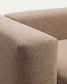 Divano ad angolo Blok 4 posti in ciniglia marrone 290 x 290 cm FSC Mix Credit