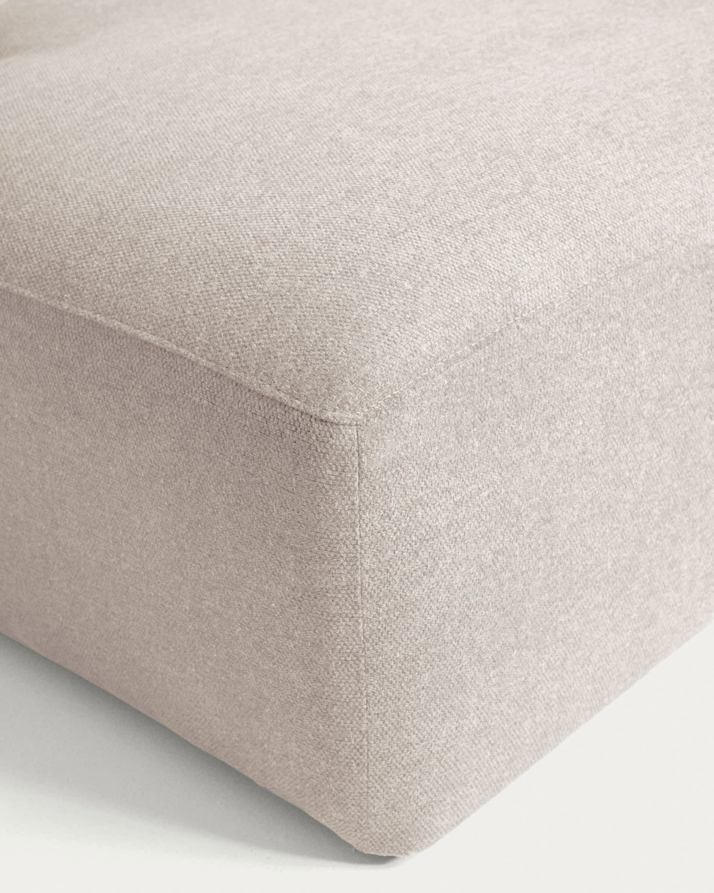Divano Blok 3 posti con chaise longue sinistra beige 300 cm