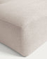 Divano Blok 3 posti con chaise longue sinistra beige 300 cm