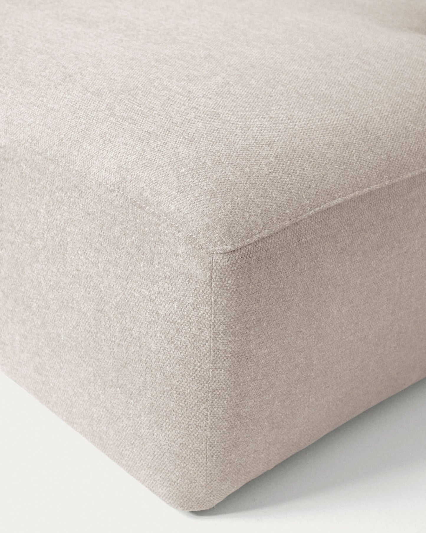 Divano Blok 3 posti chaise longue destra beige 300 cm