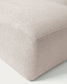 Divano Blok 3 posti chaise longue destra beige 300 cm
