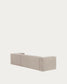 Divano Blok 3 posti chaise longue destra beige 300 cm