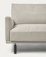 Divano Galene 4 posti con chaise longue sinistro beige 314 cm