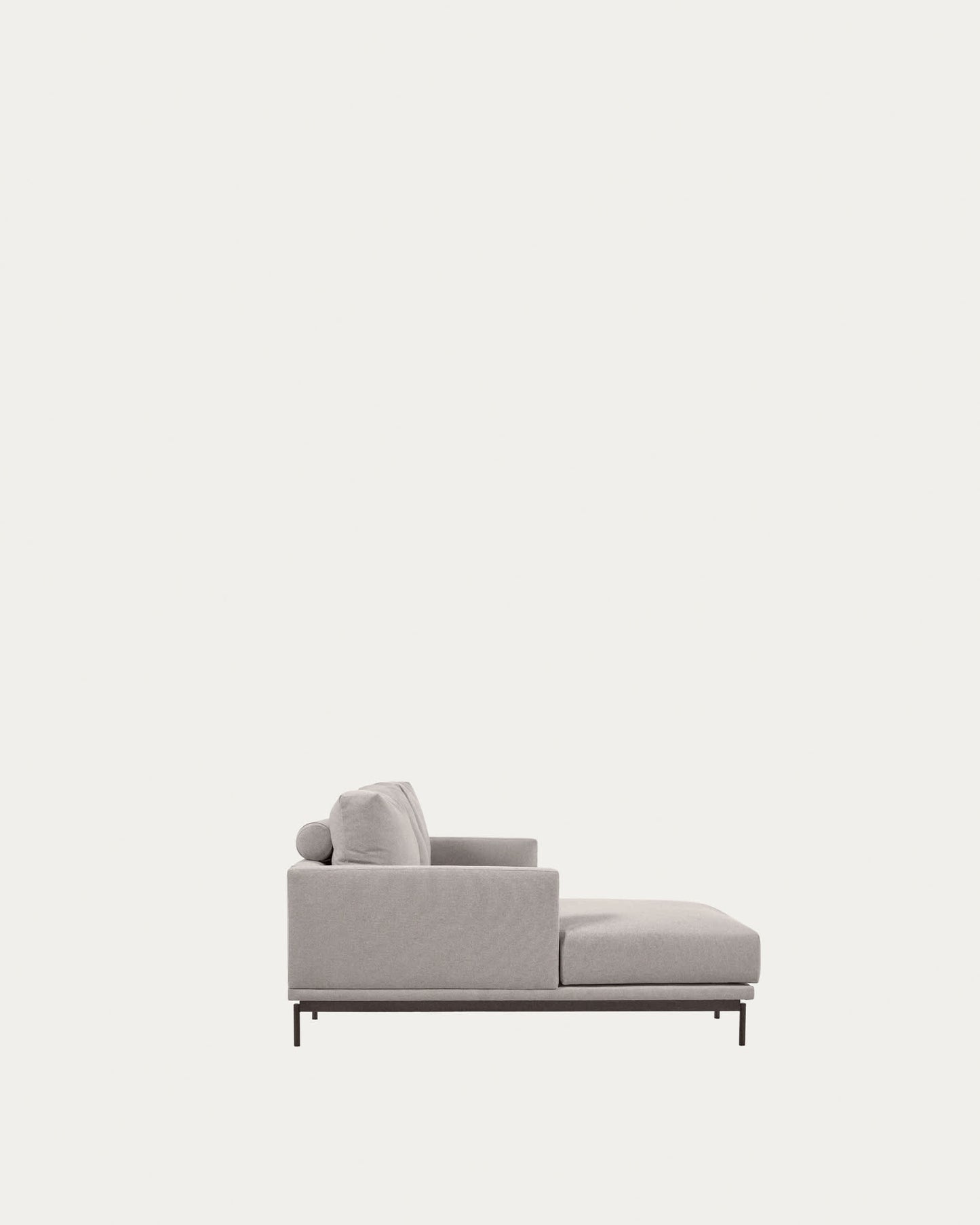 Divano Galene 4 posti con chaise longue sinistro beige 314 cm