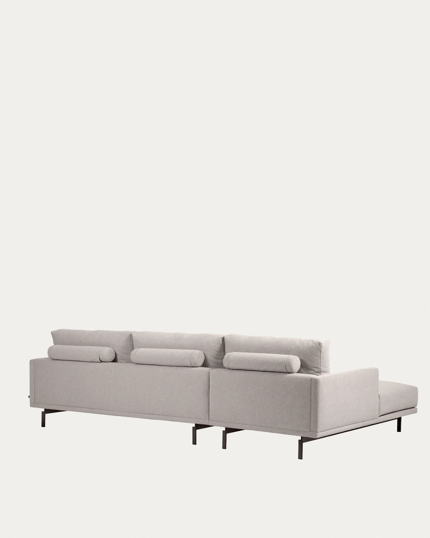 Divano Galene 4 posti con chaise longue sinistro beige 314 cm