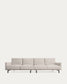 Divano Galene 4 posti beige 334 cm