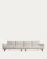 Divano Galene 4 posti beige 414 cm